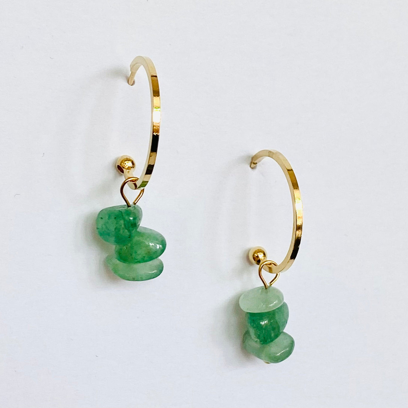 Boucles Elvire aqua