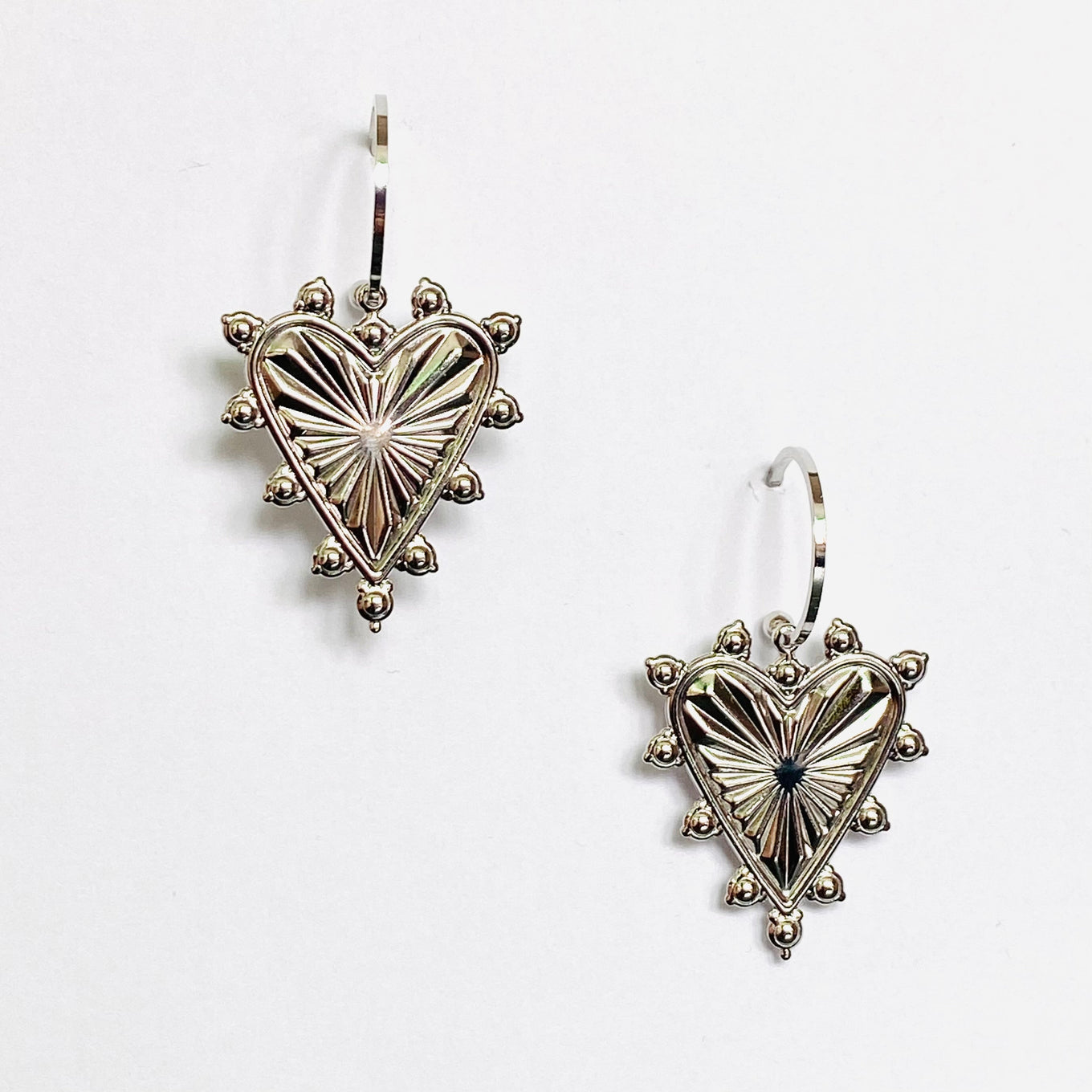Boucles Gabrielle argent