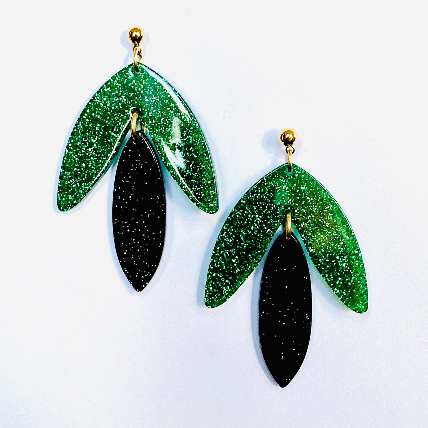 boucles Tess vert