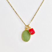 Collier Gaspard vert