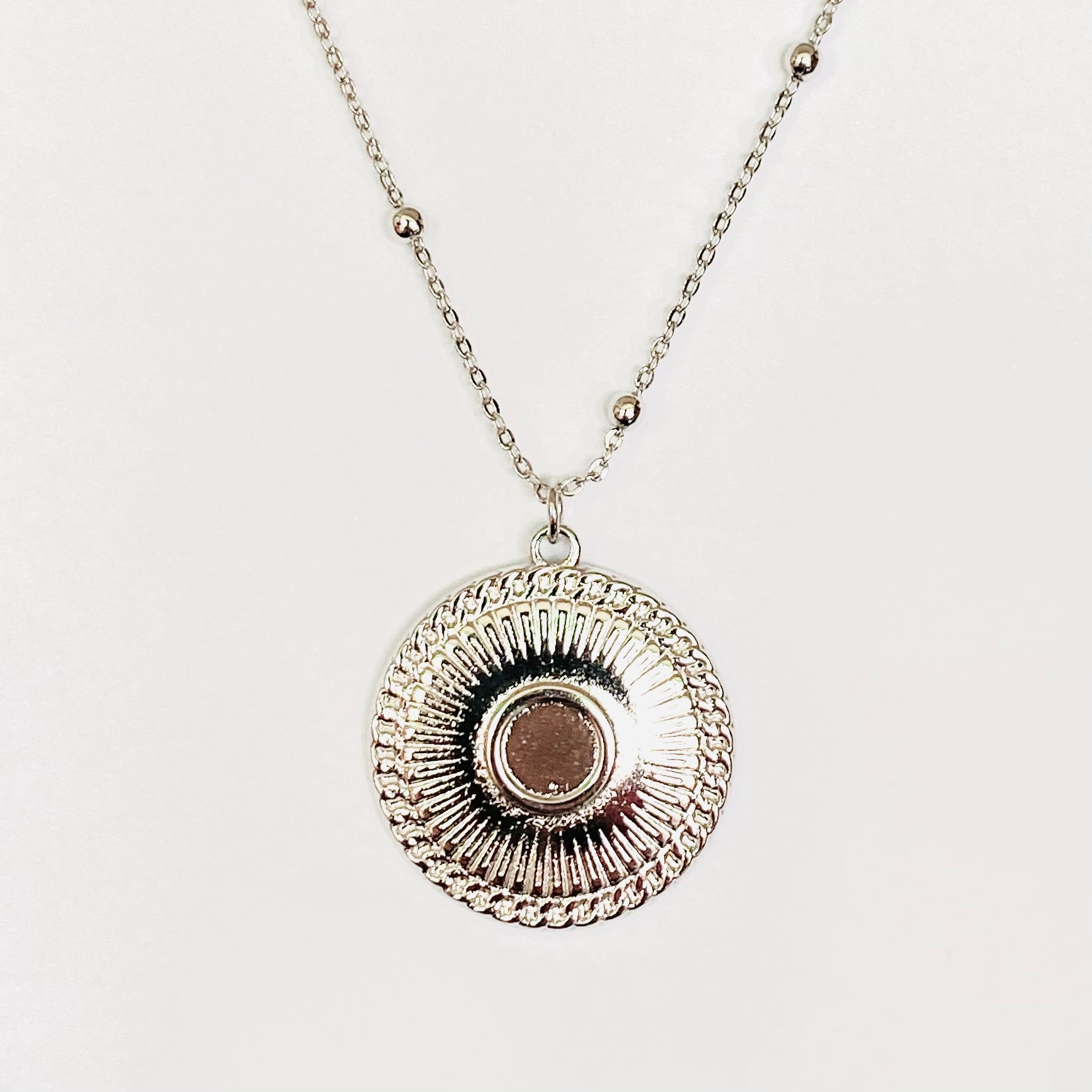 Collier Vega argent