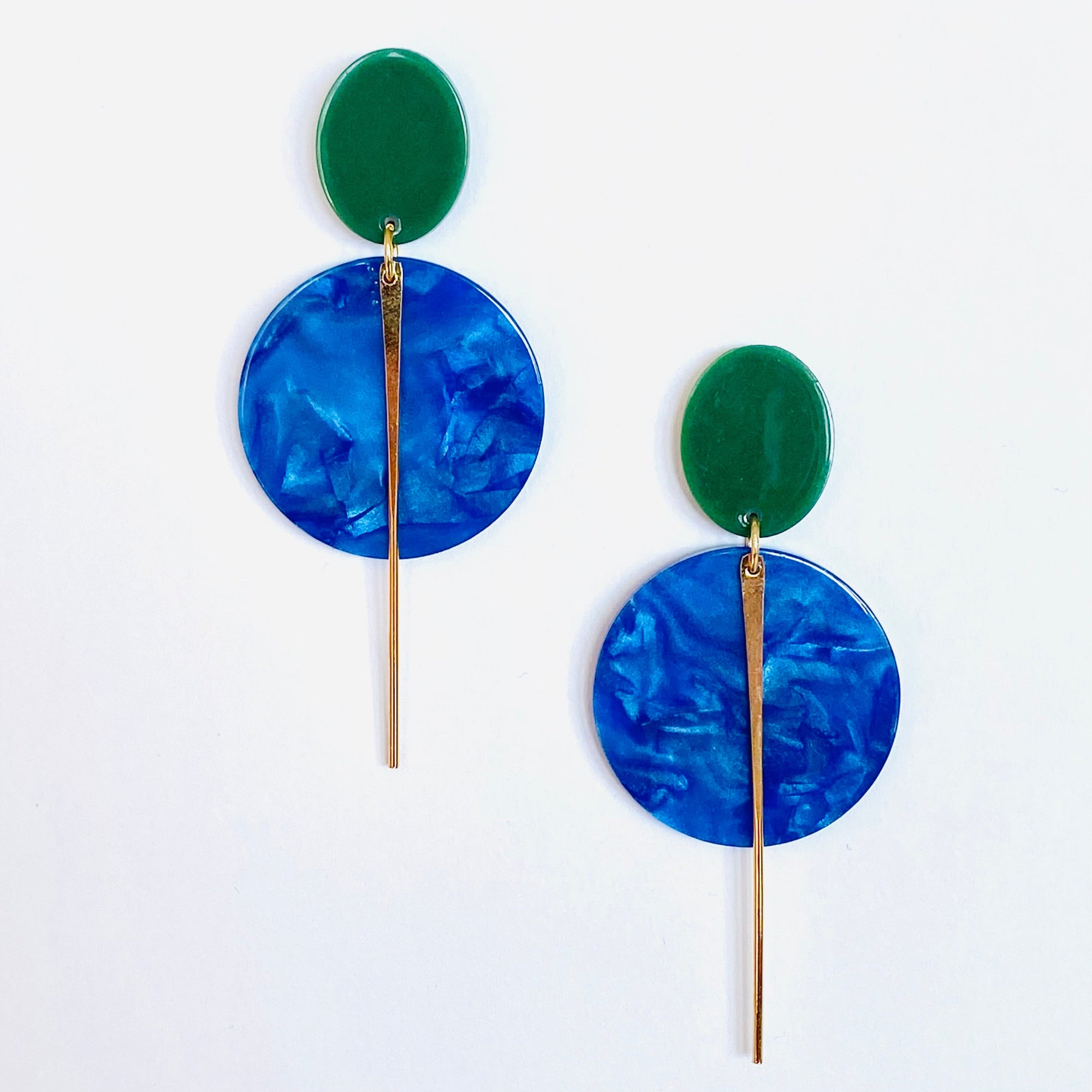 Boucles Simone bleues