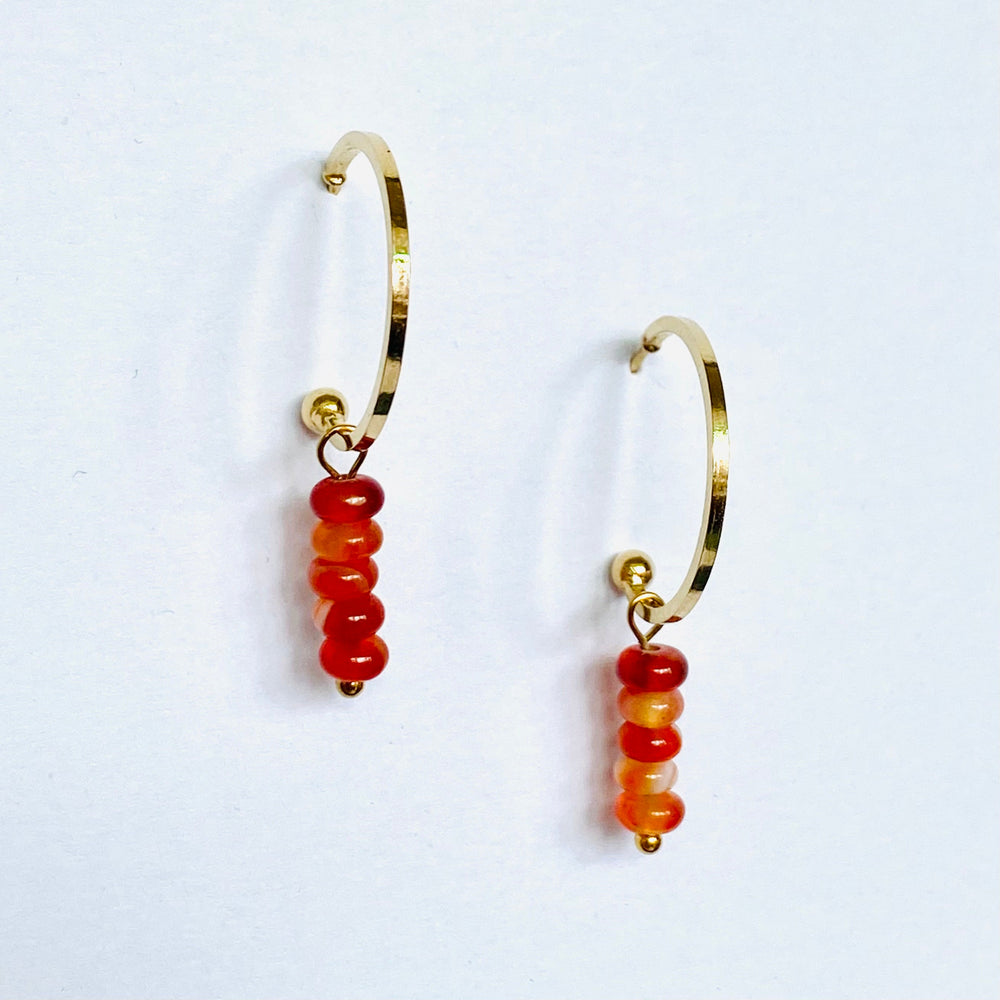 Boucles Garance miel