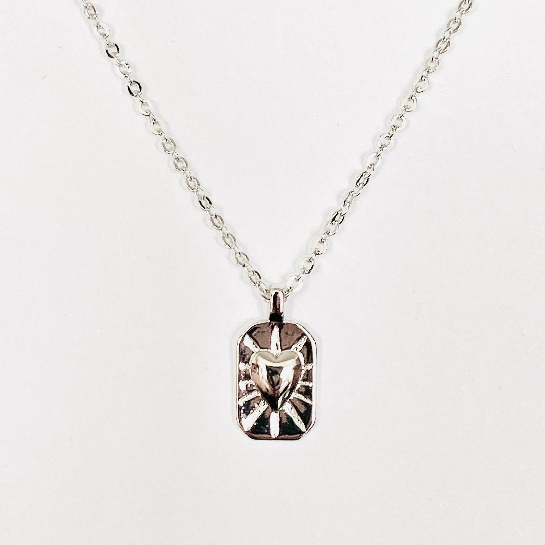 Collier Swann argent