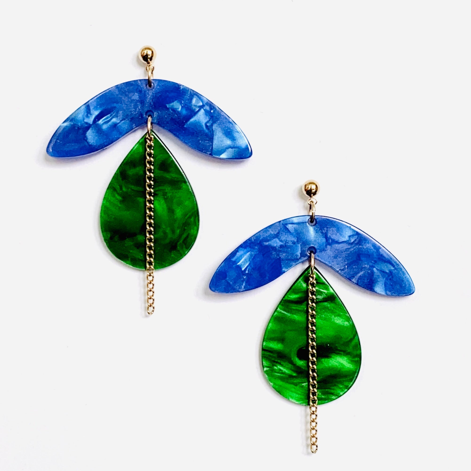 Boucles Joy vertes