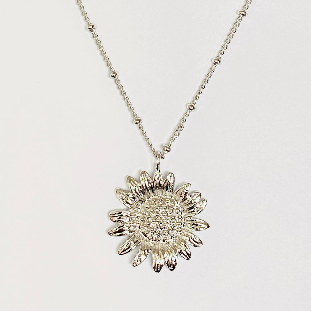 Collier Hélianthe argent