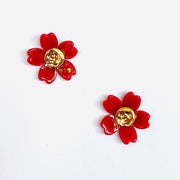 Boucles Flora rouge