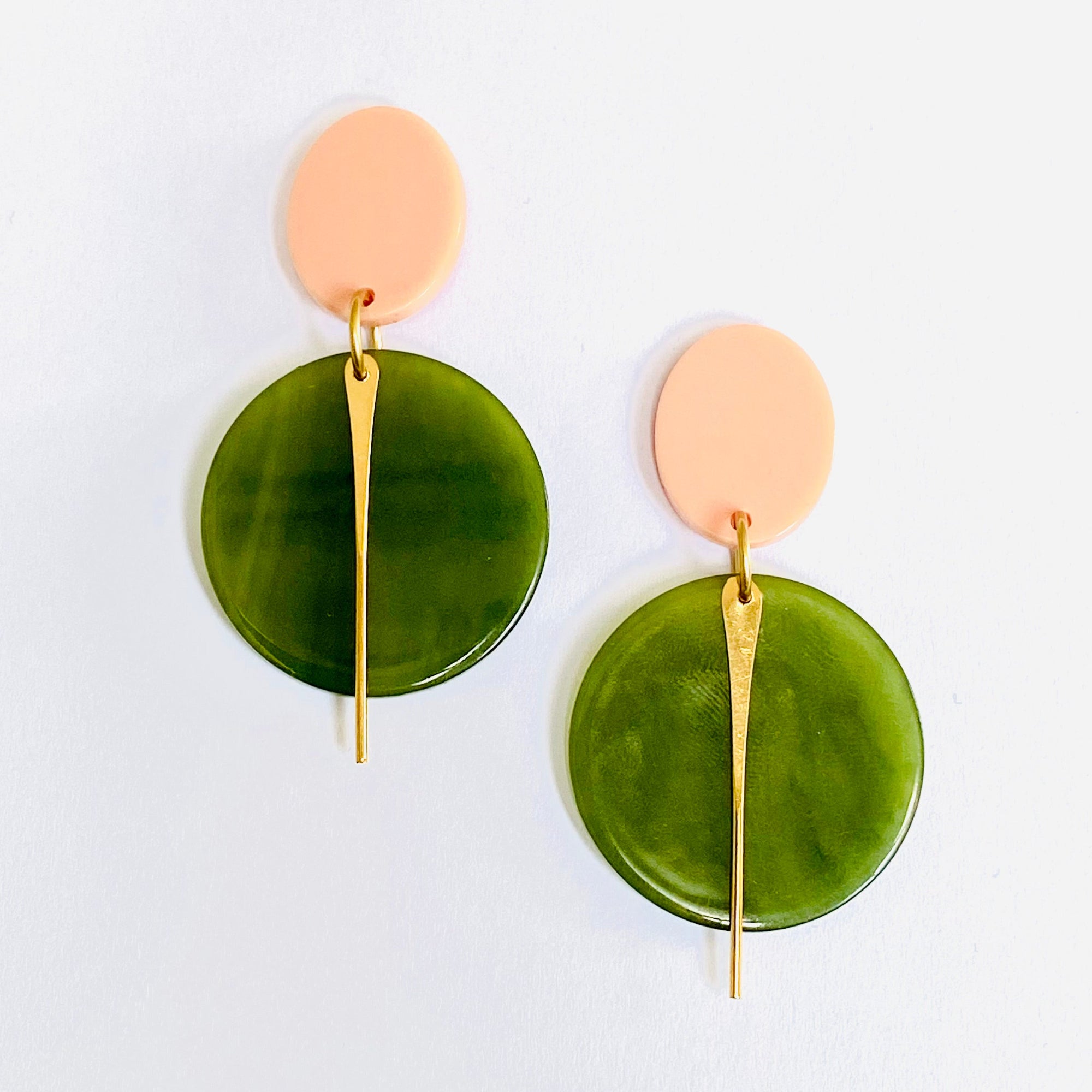 Boucles Simone Olive