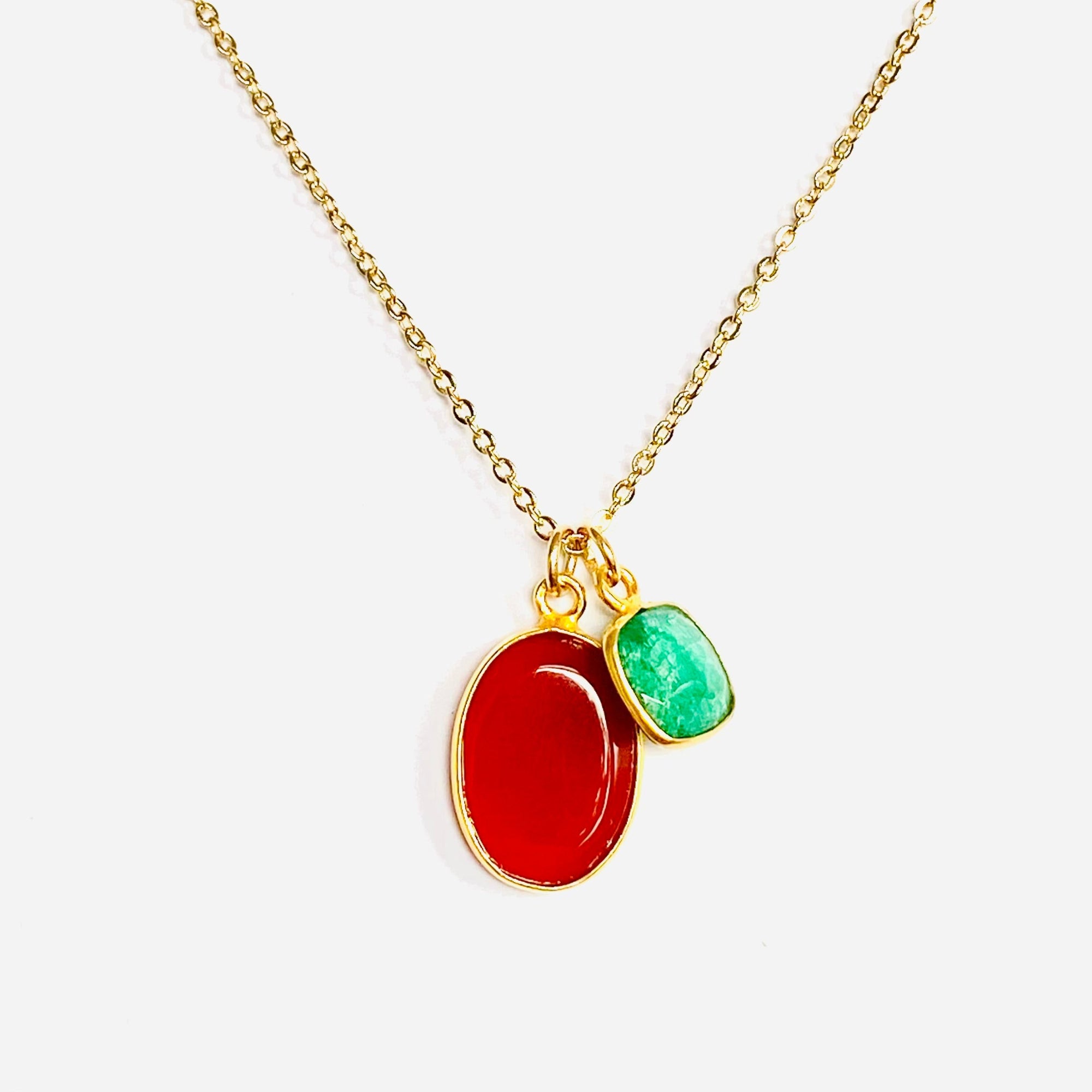Collier Gaspard rouge