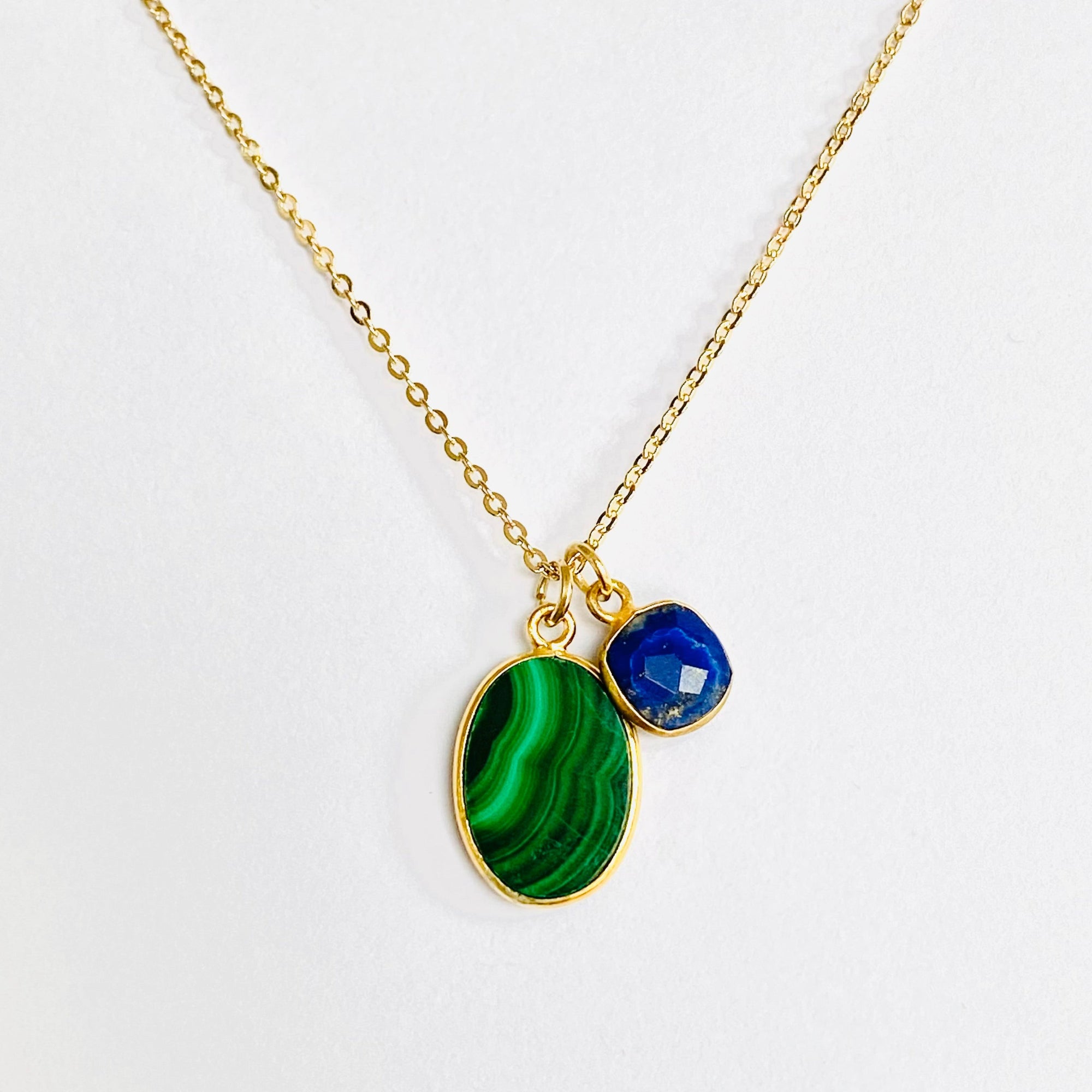 Collier Gaspard vert