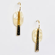 Boucles Yulia nacre