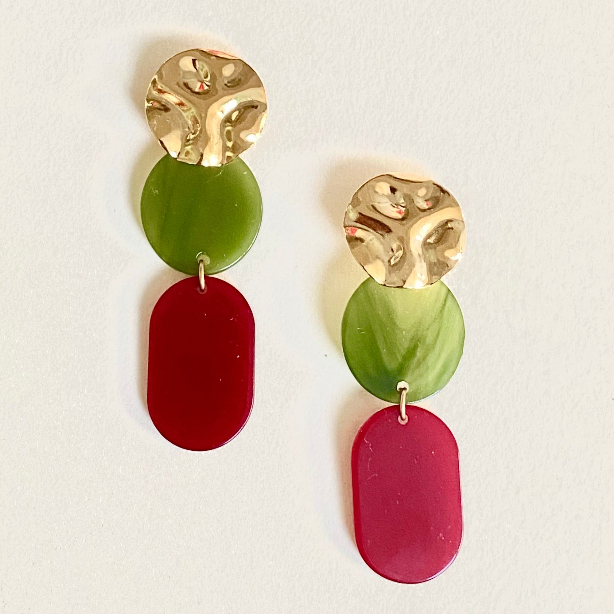 Boucles Juliette Bordeaux