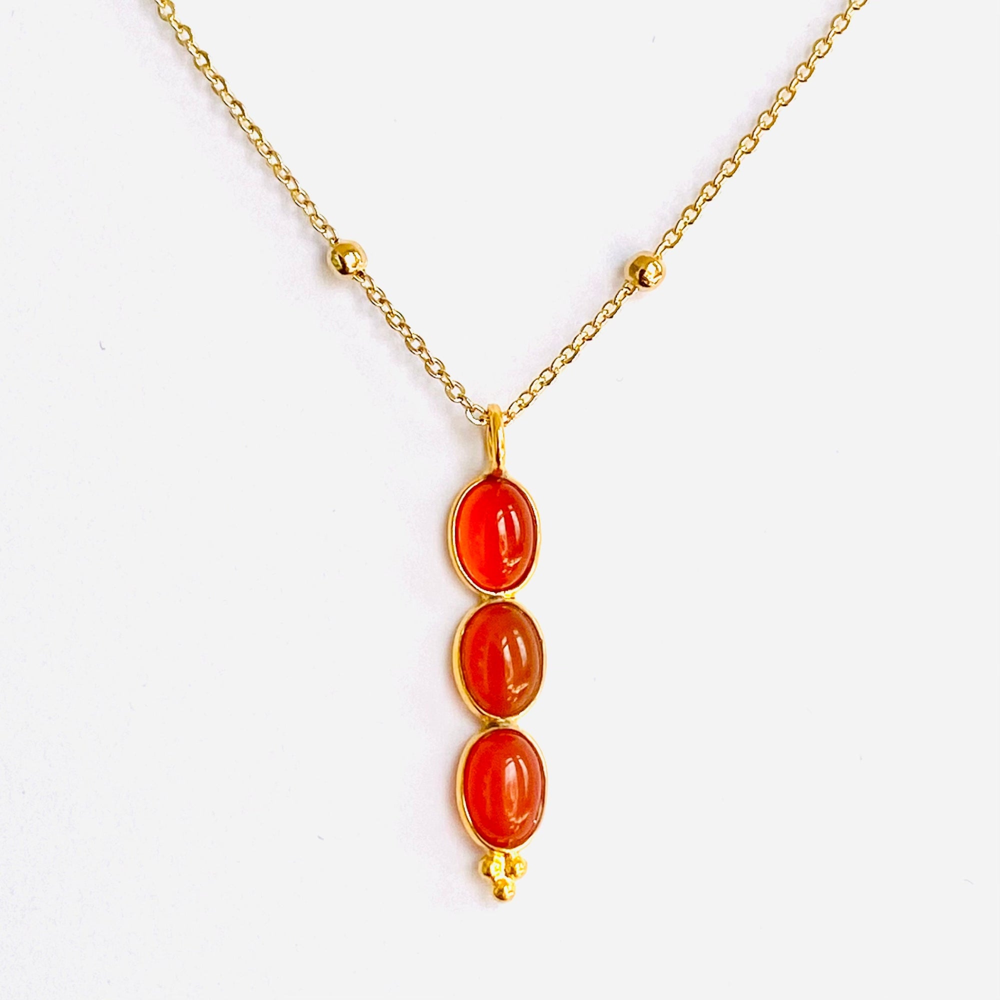 Collier Octave rouge