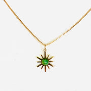 Collier Nine vert