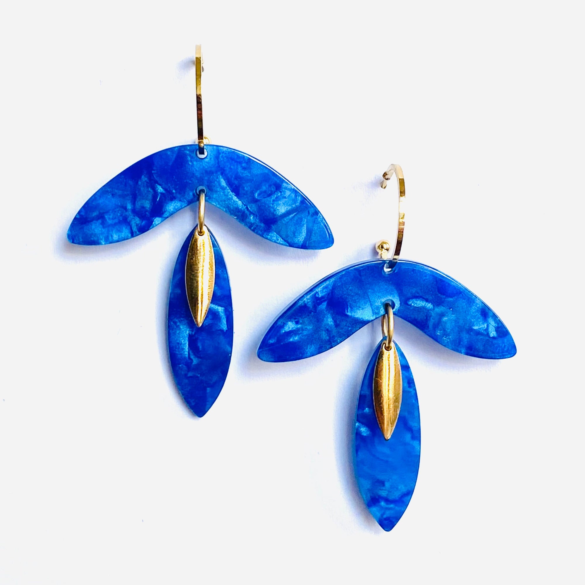 Boucles Julia Bleues