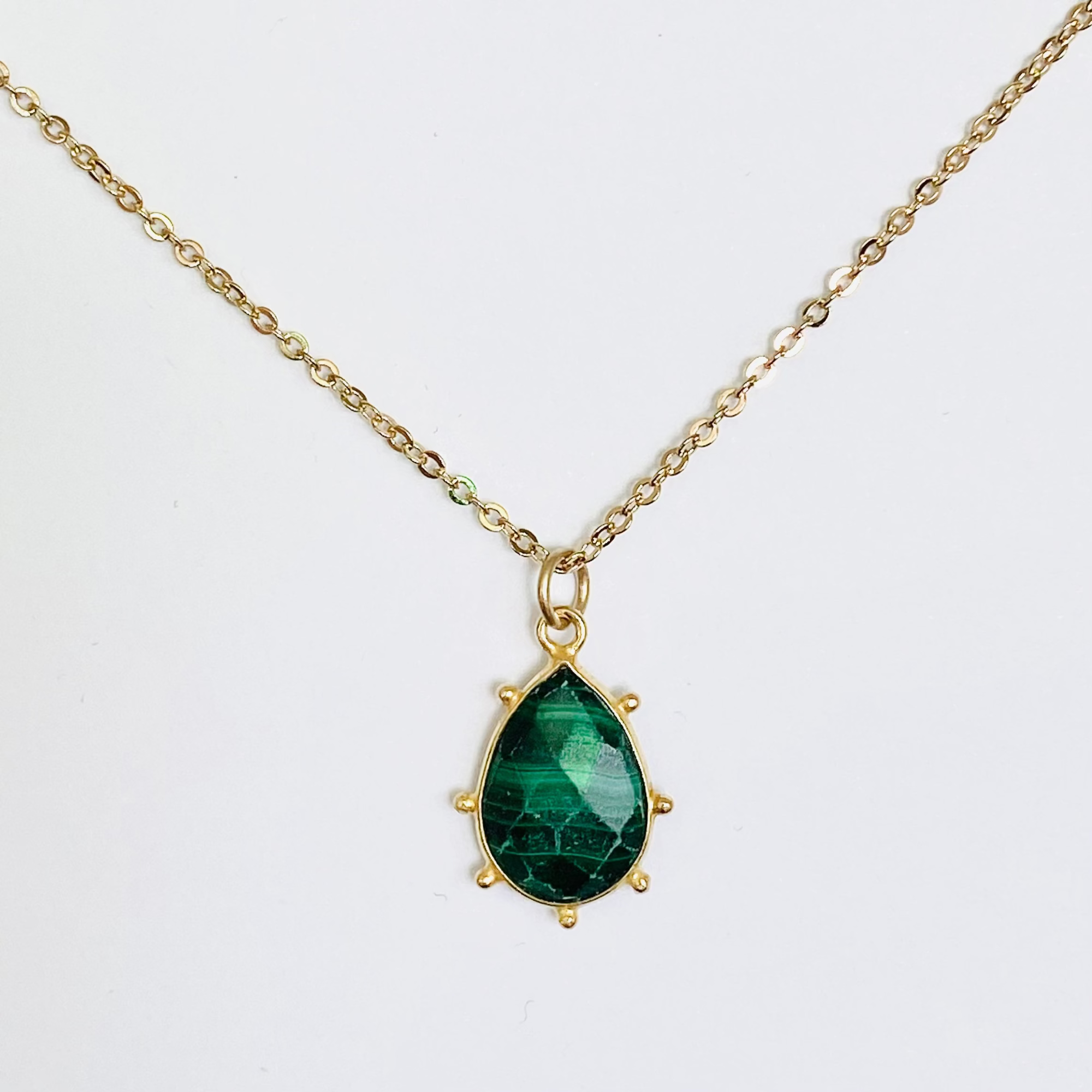 Collier Jonas vert