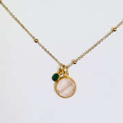 Collier Merlin rose