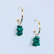Boucles Elvire vertes