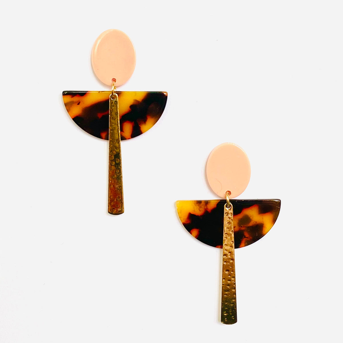 Boucles June fauve rose