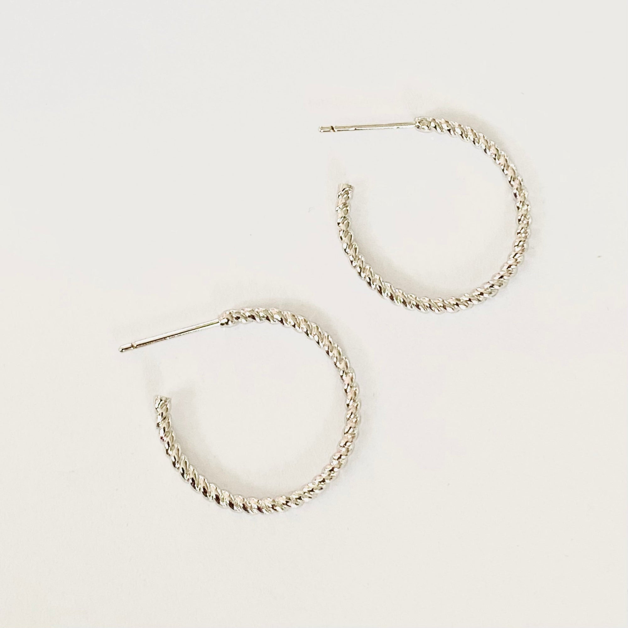 Boucles Louise argent