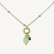 Collier Gaston bleu