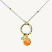 Collier Alphonse orange