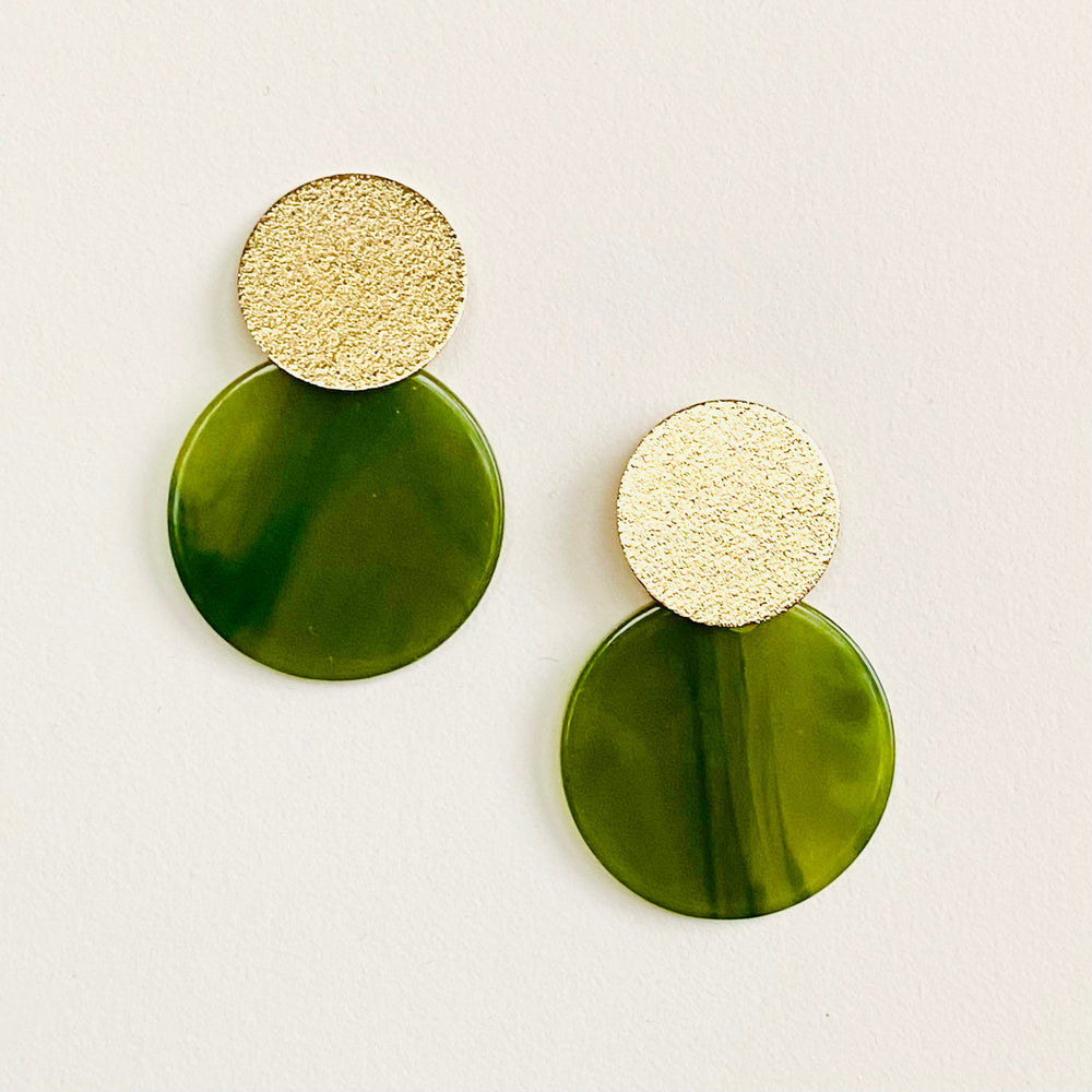 Boucles Estelle verte