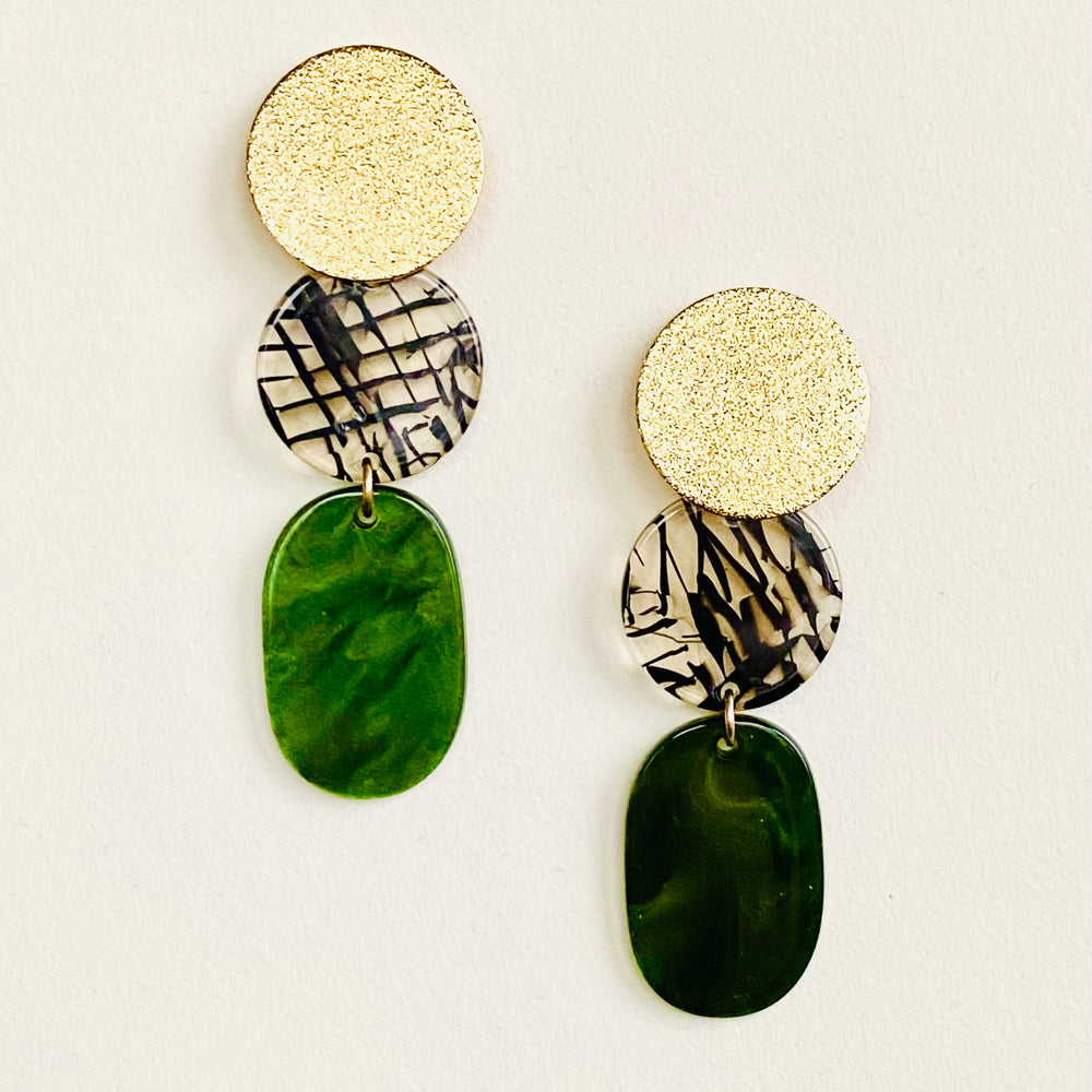 Boucles Océane verte