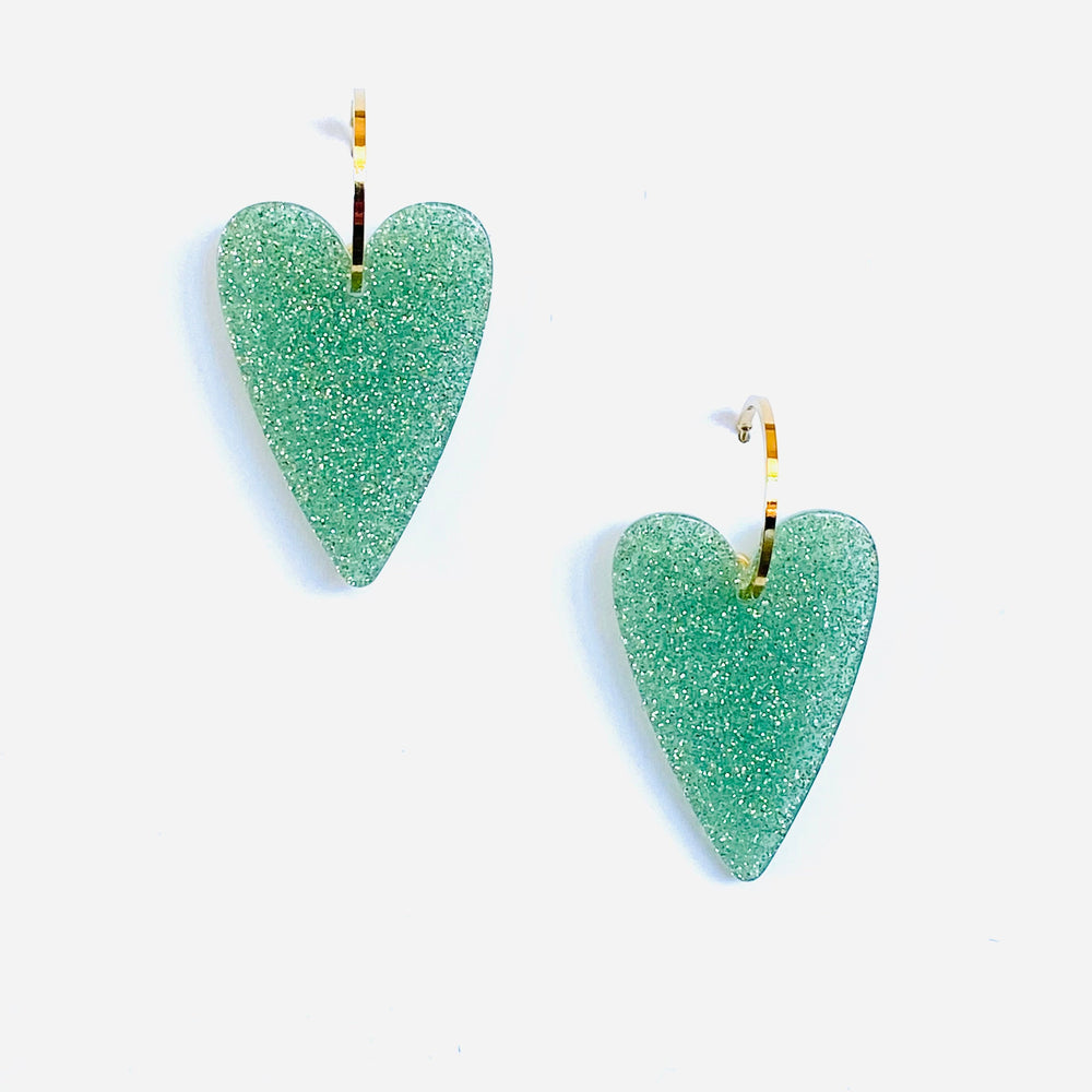 Boucles Lucette aqua