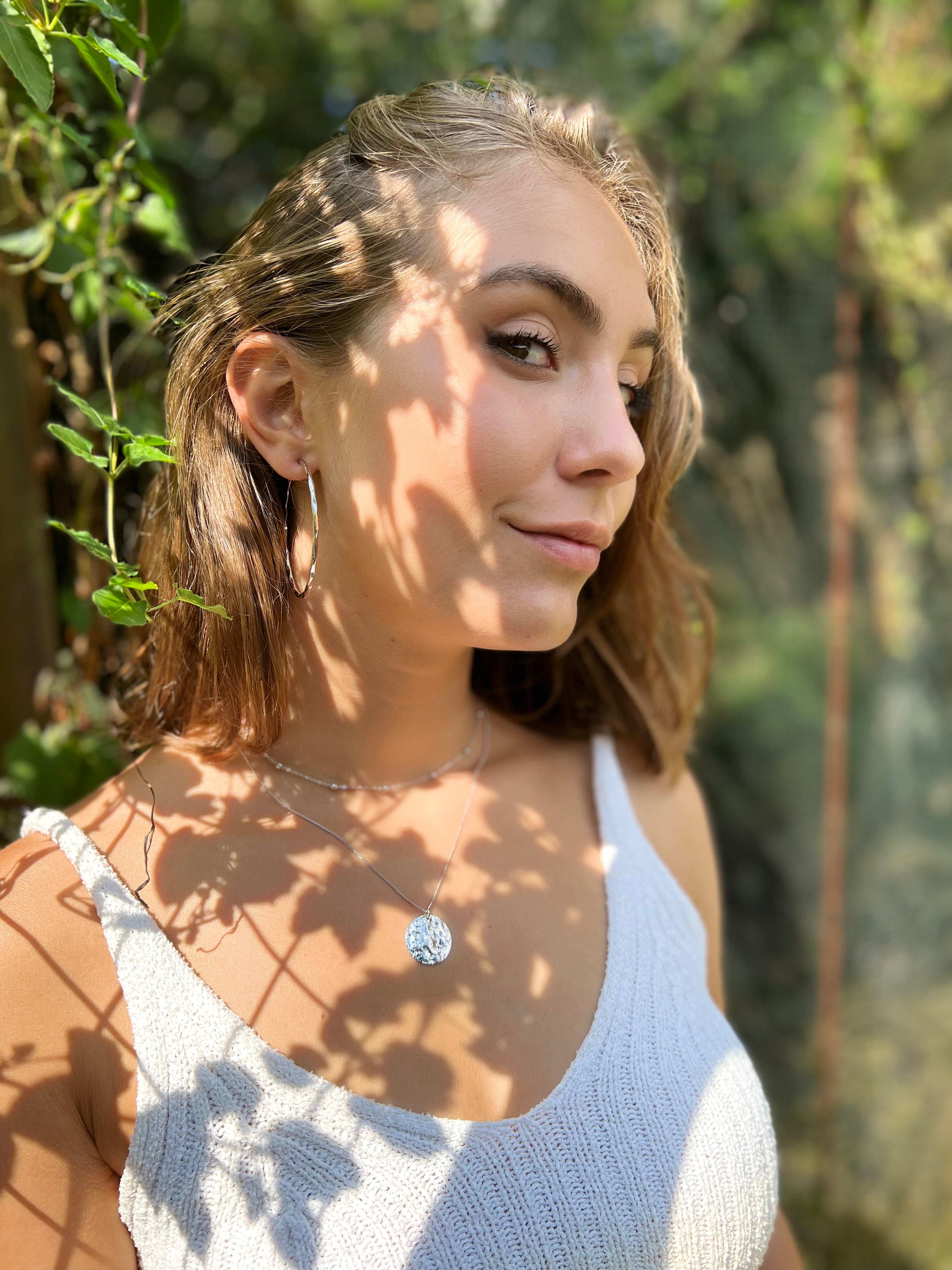 Boucles Penélope argent